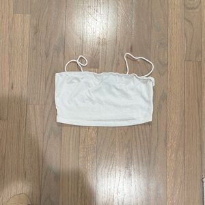 SHEIN Cream Tube Top